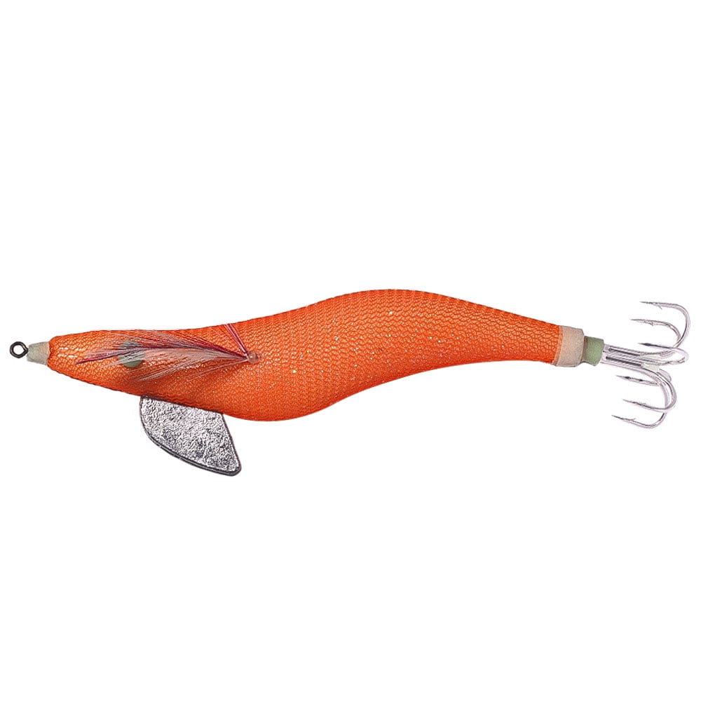 HENGJIA Squid Jig Shrimp Prawn Lures Luminous for Cuttlefish Octopus Fishing Lures 22PCS