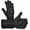 Black, variant on DEKEones Fireproof, Cut-Resistant Grill Gloves, Flame Pattern Non-Slip Silicone Insulated BBQ Oven Gloves, High Heat Resistant Cooking Mitts for Barbecue, Baking, Smoker, Fireplace & Outdoor Grilling