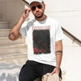 thumbnail image 4 of Knocked Music Loose Shirt Men's Short Sleeve Crew Neck Casual Fashion Cotton Tops, 4 of 4