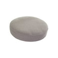 thumbnail image 4 of Round Bar Stool Cover, Soft Elastic Seat Cushion Washable Bar Stool Cushion, Bar Light Grey, 4 of 10