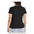 thumbnail image 2 of Playera Peanuts para Mujer, Manga Corta Be My Valentine Snoopy Fit Normal Negro Talla CH, 2 of 4