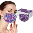 thumbnail image 1 of 50pcs Máscara protectora para adultos Paisley Impreso Mascarilla desechable Mascarilla de protección de 3 capas Mascarillas bucales WD.WDQZL Hogar, 1 of 3