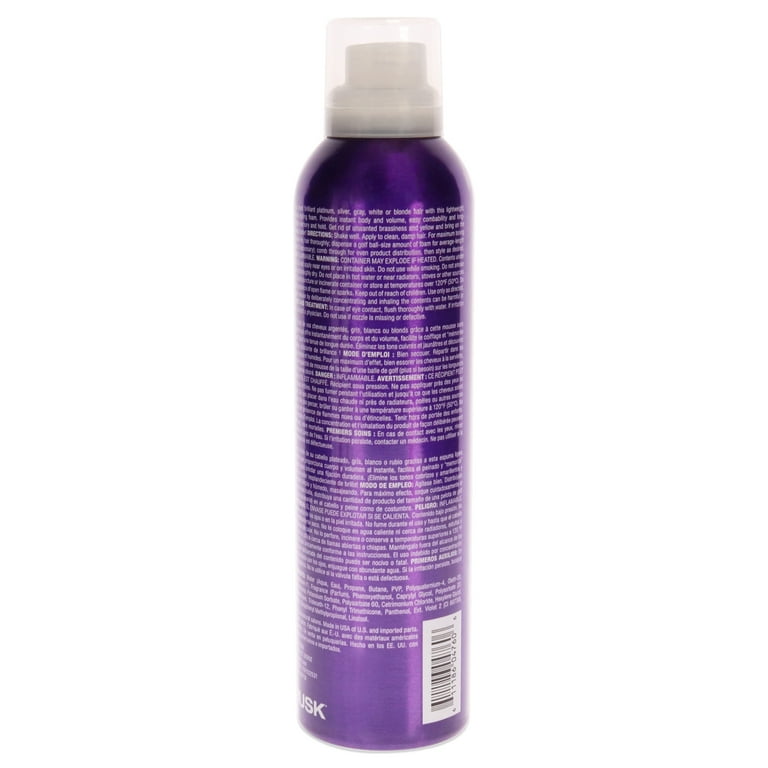 RUSK Deep Shine PLATINUMX Mousse (9oz) RUSK Deep Shine PLATINUMX Mousse (9oz)
