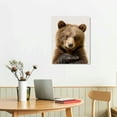 thumbnail image 3 of Nawypu  Sylvie Baby Bear Animal Print Portrait Framed Canvas Wall Art by Amy Peterson,, 3 of 5