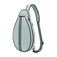 thumbnail image 3 of jinwen Sac de Tennis Équipement Transporter Sac Femmes Hommes Réglable Sangle Tennis Sac de Rangement Bleu Clair, 3 of 9