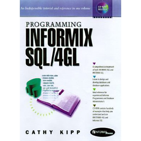 Pre-Owned Programming Informix SQL/4GL: A Step-By-Step Approach (Bk/CD) (2nd Edition) (Paperback) 013675919X 9780136759195
