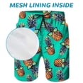 thumbnail image 4 of Vicojack Mens Swim Trunks Quick Dry Beach Board Shorts with Pockets Mesh Lining Beach Swimwear, 4 of 5