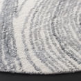 thumbnail image 3 of Safavieh Ebony Dusan Abstract Area Rug, Ivory/Gray, 6' x 6' Round, 3 of 10