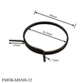 thumbnail image 1 of Accesorios de resorte para cerradura de puerta Puerta de seguridad Daquan Puerta de madera Cerradura para puerta de inodoro Cerradura para dormitorio Manija Cilindro de cerradura Anillo de retención, 1 of 5