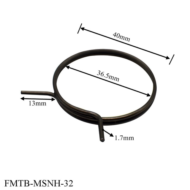 Accesorios de resorte para cerradura de puerta Puerta de seguridad Daquan Puerta de madera Cerradura para puerta de inodoro Cerradura para dormitorio Manija Cilindro de cerradura Anillo de retención