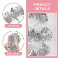 thumbnail image 6 of 50FT Silver Christmas Tinsel Twist Garland - 2.5" Wide, Shiny Metallic Decor for Indoor & Outdoor Use, Ideal for Xmas Trees, Stairs, Fireplaces & Party Decorations, 6 of 8