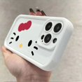 thumbnail image 2 of Sanrio-funda de teléfono de Hello Kitty para Iphone, carcasa anticaída de silicona para Iphone 14, 13, 11, 12, 15 Pro Max, XR, XS, 7, 8, 15 Plus, SE2, Y2k, regalo para niña, 2 of 5