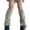 A-Light Gray3, variant on Yuanlong Womens Leg Warmers Leopard Print Fuzzy Over The Knee Socks Y2K Retro Soft Comfort Winter Streetwear Slouch Socks