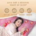 thumbnail image 6 of Naloa Cute Strawberry Body Pillow Cover, Pillowcases with Hidden Zipper Breathable Long Pillow Case (Pillows are not included,20x54 inch), 6 of 7