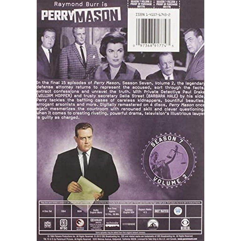 ペリー・メイスン シーズン7 DVD-BOX2 ggw725x