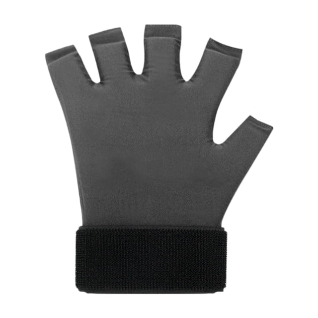 Guante de frío y calor Guante de hielo Bolsa de hielo reutilizable para dedos de palma para mujeres Hombres Guante de gel de compresión con protección Negro