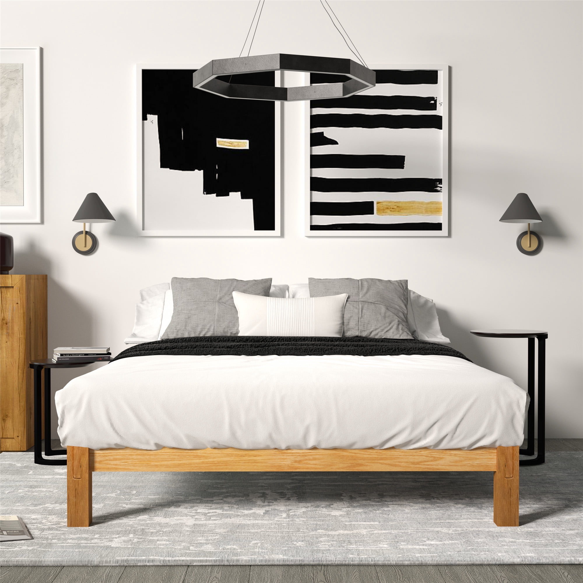 Modern Essentials Thurston Platform Bed Frame, Full