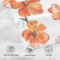 thumbnail image 3 of Red Flowers Hand Towel Bath Towels Face Towels Cotton Absorbent for Home Hotel Spa Swimming Yoga Sports, 3 of 7