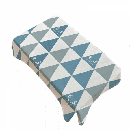 

Tablecloth Print Rectangle Indoor Outdoor Spillproof Wrinkle Fabric Polyester Tablecloth for Spring Summer Buffet TableParty Dinner Wedding(55inche)