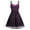 Purple womens halloween costumes, variant on Renaissance Dress Women Goth Dresses for Women Lace Up Irregular Hem Sleeveless Steampunk Gothic Victorian Holiday Camisole Mini Dresses
