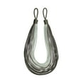 thumbnail image 4 of Brielle Home  Braided Rope Window Curtain Tieback Brown, 4 of 4