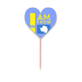thumbnail image 1 of I Am From Anguilla Art Deco  Fashion Toothpick Flags Heart Lable Cupcake Picks, 1 of 3