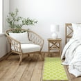 thumbnail image 2 of Ottomanson Non-Slip Hallway Runner Rug 20" x 59" Perfect for High Traffic Areas, Green Trellis, 2 of 8