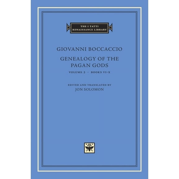 I Tatti Renaissance Library Genealogy of the Pagan Gods, Book 81, (Hardcover)