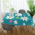 thumbnail image 5 of Yayeee Tablecloths for Rectangular Tables 60 x 60 inch Party Table Cover, Small Daisy, 5 of 6