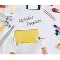 thumbnail image 5 of Traceease Alphabet Lettering Template Drafting Tools English Letter Alphabets Stencil, 5 of 6