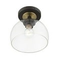 thumbnail image 3 of Livex Lighting - Glendon - 1 Light Semi-Flush Mount-8 Inches Tall and 8.25, 3 of 13