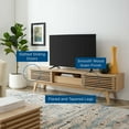 thumbnail image 7 of Modway Render 70" TV Stand in Oak, 7 of 7