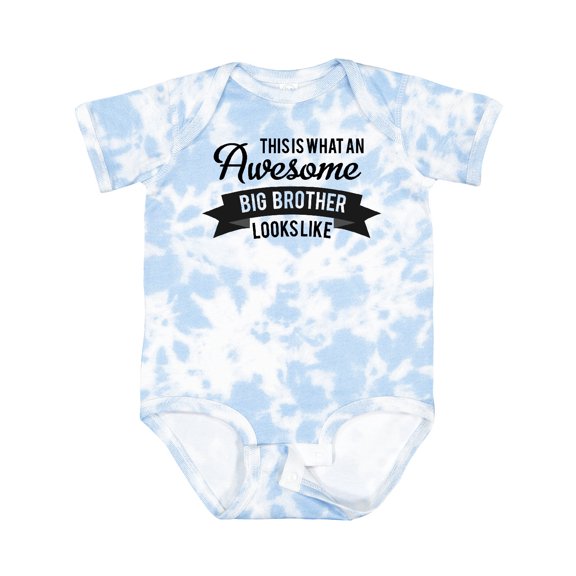 Inktastic This is What an Awesome Big Brother Looks Like Boys Baby Bodysuit