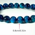 thumbnail image 4 of Natural Stone Bead Bracelets for Men Charming Hand-made Beads Bangle for Wedding, 4 of 5