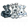 thumbnail image 3 of CafePress - Schnauzer Lover 15 Pajamas - Women's Dark Pajamas, 3 of 4