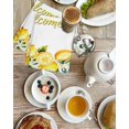 thumbnail image 4 of Yellow Lemons Kitchen Dish Towels for Drying Dishes Set of 3, Summer Fruits Leaves Pastoral Botanical Waffle Weave Microfiber Hand Tea Bathroom Towels Quick Dry & Absorbent Towel 15.7x23.6, 4 of 7