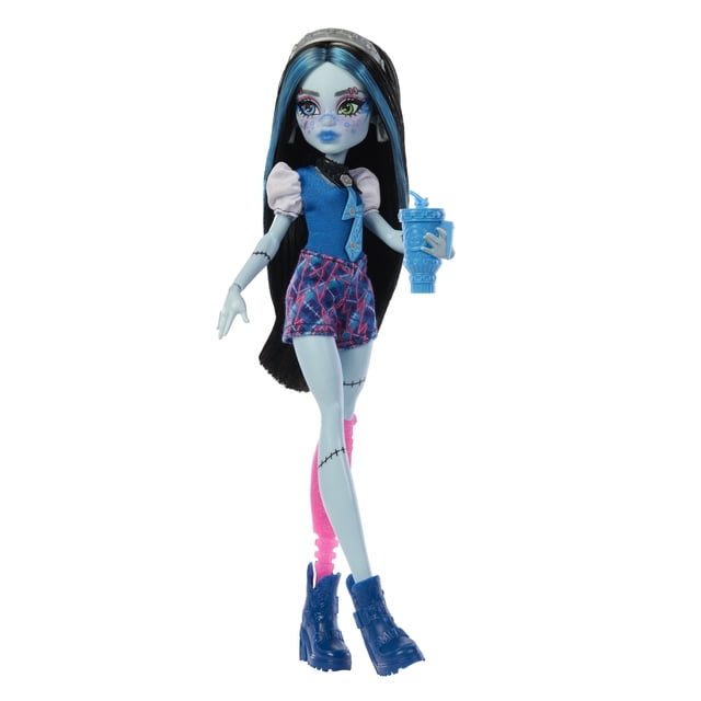 Muñeca de Juguete Mattel Monster High Frankie Stein Look Uniforme Monstruoso
