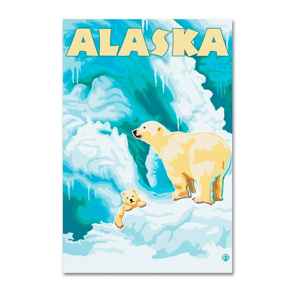 Trademark Fine Art 'Animal 76' Canvas Art by Lantern Press