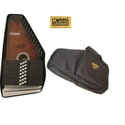 Oscar Schmidt 21 Chord/11 Key A/E Autoharp w/ Gig Bag, Select Maple, OS21CE-AC445
