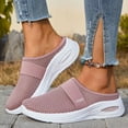 thumbnail image 2 of Mepaouo Slip on Mules for Womens Breathable Knitted Mesh Walking Sneakers Orthopedic Slip on Slides, 2 of 6