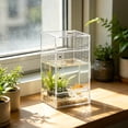thumbnail image 2 of Small Acrylic Terrariums with Bottom Drain for Simple Cleaning and Improved Observability, 2 of 8