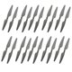 thumbnail image 1 of 20 Piezas de Hélice Prop Hoja de Repuesto para H501S H501A H501C H501M RC CUTICAT Drone Propeller, 1 of 8
