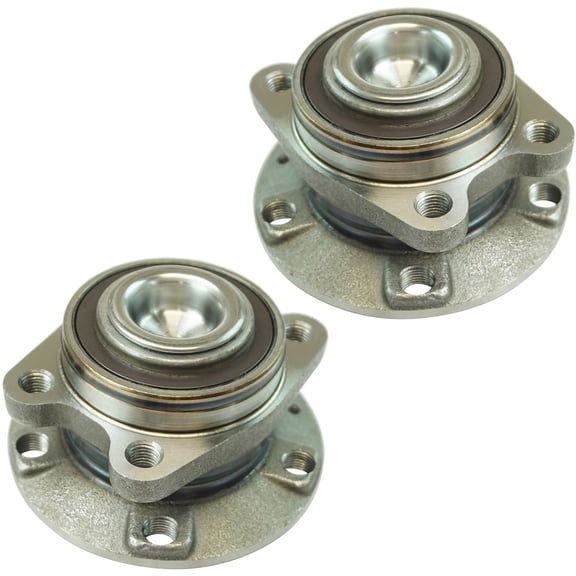 TRQ Rear Wheel Bearing & Hub Assembly LH RH Set of 2 Pair for 06-11 Audi A6 2WD BHA53870