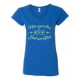 thumbnail image 3 of Green Señoritas Funny Cinco de Mayo Cinco De Mayo Women’s Standard V-Neck Tee, Royal, Medium, 3 of 5