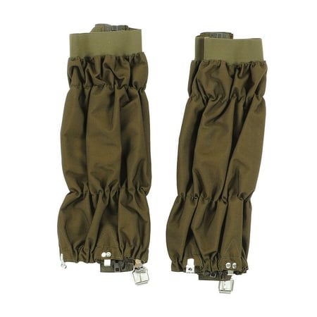 Quickwittc Hunting Snake Gaiters Outdoor Camping Snake Boot Gaiter Waterproof Hunting Leg Gaiters