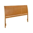 thumbnail image 3 of AFI Portland King Sleigh Solid Wood Panel Headboard, Light Toffee, 3 of 7