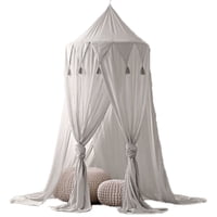 Xiaodriceee Hot Sale Kid Baby Bed Canopy Bedcover Mosquito Net Curtain Bedding Round Dome Tent