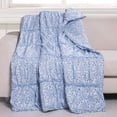 thumbnail image 1 of Manta Decorativa Greenland Home Helena 127x152 cm Azul, 1 of 3