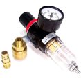 thumbnail image 4 of Pressure Reducer Compressed Air Maintenance Unit 1/4 Inch Pressure Regulator With Water Separator And German Quick Couplings For Compressor Filter And, 4 of 5