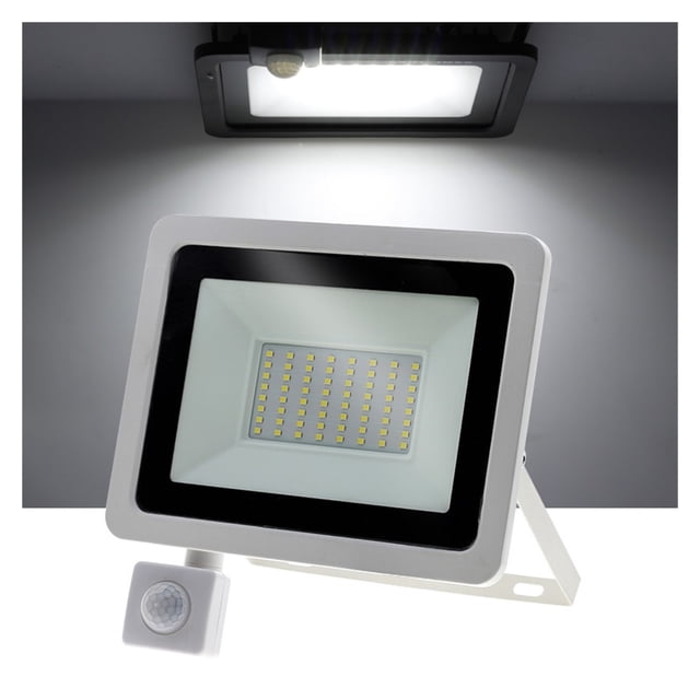 LED FloodLight PIR Motion Sensor LED Flood Light IP66 Waterproof Spotlight Wall Outdoor Lighting White Warm White ,Wide Application